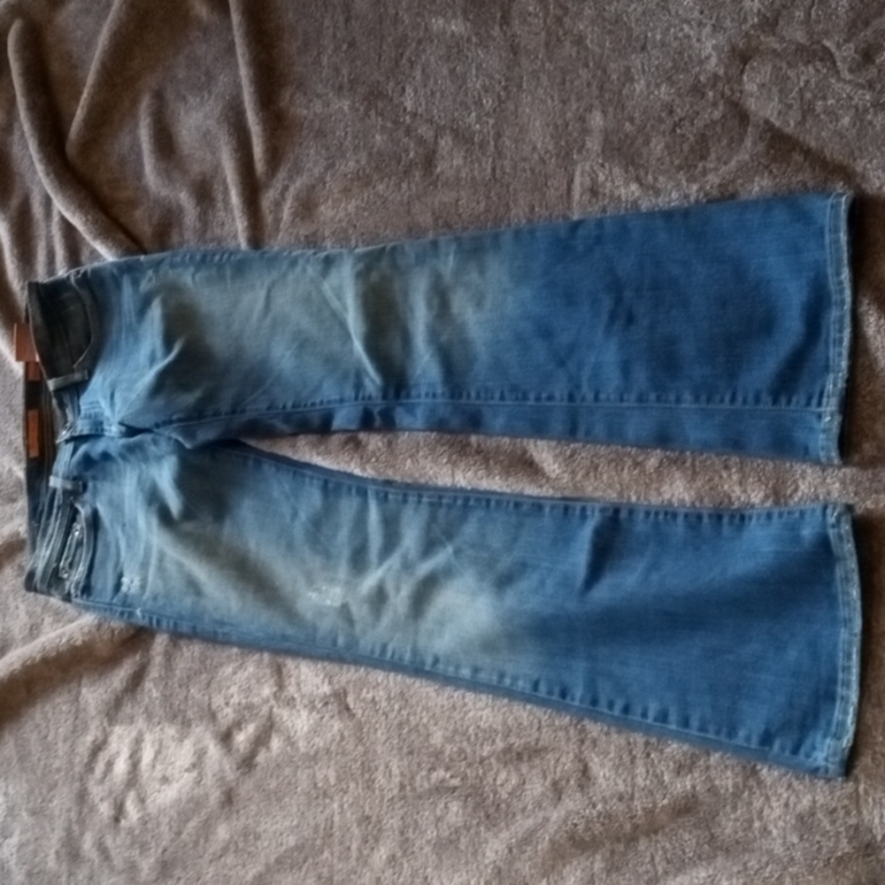 Plastic by GLY boot cut jeans